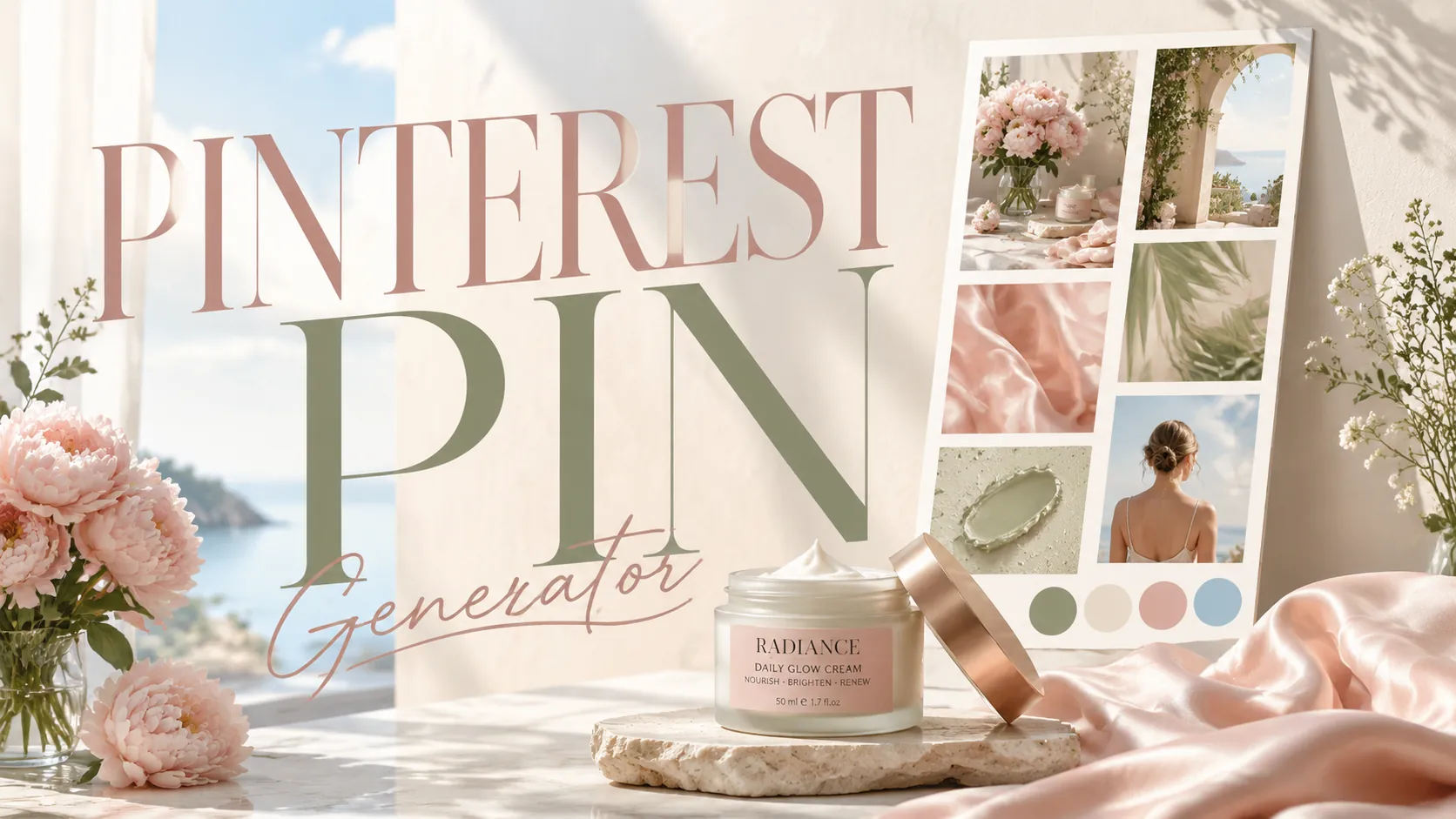 Pinterest Pinジェネレーター